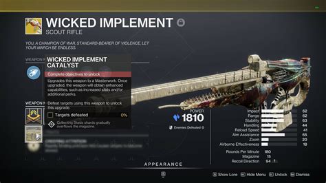 wicked implement|wicked implement destiny 2 2024.